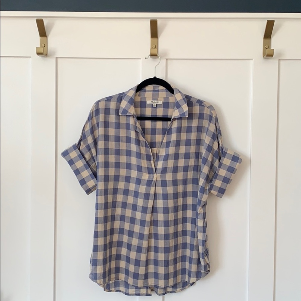 Madewell Button Back Top